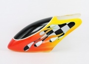 T-Rex Style Glass Fibre Canopy for 450 Helicopters (Round Checkers) - CLEARANCE