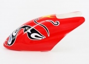 T-Rex Style Glass Fibre Canopy for 450 Helicopters (Red Chinese Mask 1) - CLEARANCE