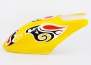 T-Rex Style Glass Fibre Canopy for 450 Helicopters (Yellow Chinese Mask) - CLEARANCE