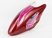 T-Rex Style Glass Fibre Canopy for 450 Helicopters (Pink Skull) - CLEARANCE