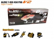 ALZRC 450 PRO V2 Helicopter Super Combo w/GYT V2 Gyro+450M Motor+40A BESC+3DPro Servosx4