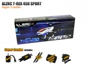 ALZRC 450 SPORT Helicopter Super Combo w/ MiniOne Gyro+450M Motor+40A BESC+3DPro Servosx4
