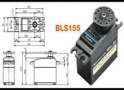 Futaba BLS155 Brushless Digital High Torque Air Servo
