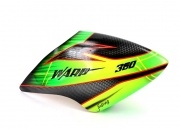 Fusuno Salva Airbrush Fibreglass Canopy for Warp 360