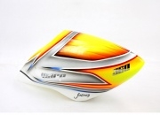 Fusuno Snow Kinght Airbrush Fibreglass Canopy for Warp 360
