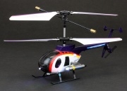 GW 9996A Phantom 3ch Micro Helicopter with Gyro (White Color)