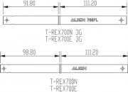 700FL Main Shaft for T-Rex 700E/700N