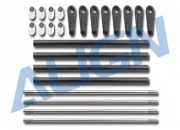 Aileron Carbon Fiber Linkage Rod Set for T-Rex 700E