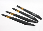 Main Rotor Blade (Yellow Color, 4pcs) for Lama400D