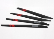 Main Rotor Blade (Red Color, 4pcs) for Lama400D