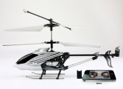 HappyCow i-Helicopter 777-173 3ch Micro Heli with Gyro (Silver Color)