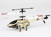 JXD 339 3.5ch Micro RC Helicopter w/ Gyro + Turbo Mode (Gold Metalic)
