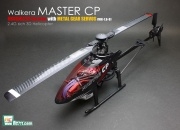 2.4G Walkera Master CP Brushless with Metal Gear Servos 6Ch FLYBARLESS RTF Version with Devo10 TX