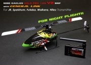 Nine Eagles SoloPro 125 V2 with RF Adaptor Module BNF Night Flight Version (Green)