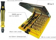 45-in-1 Screwdrivers Toolset (with Tweezers)