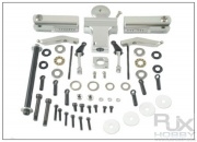 RJX 90-class Flybarless Rotor Heads Upgrade Assembly (10mm shaft)