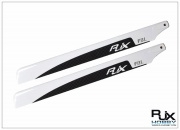 RJX 325mm High Quality Carbon FBL Main Blades/White