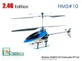 Walkera 5#10 Metal Edition 4ch RTF Kit (for beginner) w/ NEW WK-2402 Tx 2.4G