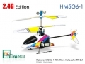 Walkera 5G6-1 Metal Edition 4ch Micro Heli RTF Kit (for beginner) NEW 2.4G!