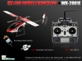 2.4G Walkera 4G3 Double BRUSHLESS METAL Edition w/ 8ch WK-2801E Transmitter RTF Combo