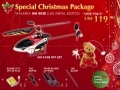 Special X'mas Package! Walkera 4#3B 2.4G 4ch RTF (Metal Edition)
