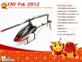CNY Pak 2012! 2.4G Walkera Devention V120D02S Brushless Flybarless Micro Helicopter RTF Version with Devo7
