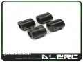 Landing Skid Nut - Black for ALZ/T-Rex 500