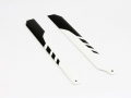 Glass Fibre Main Blades for T-Rex 450 (Black/ White)