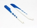 Glass Fibre Main Blades for T-Rex 450 (Blue/ White)