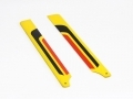 Glass Fibre Main Blades for T-Rex 450 (Yellow/Red/Black)