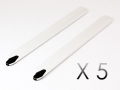 3DPro Symmetrical Hardened Main Blades for Belt-CP / V2 (5 Pairs Bulk Discount)