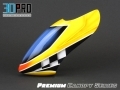 3DPro PREIMUM Painted Glossy Fiberglass Canopy 17 for T-Rex 450PRO