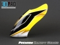 3DPro PREIMUM Painted Glossy Fiberglass Canopy 15 for T-Rex 450PRO