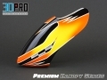 3DPro PREIMUM Painted Glossy Fiberglass Canopy 18 for T-Rex 450PRO