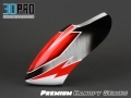 3DPro PREIMUM Painted Glossy Fiberglass Canopy 02 for T-Rex 450PRO