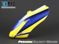3DPro PREIMUM Painted Glossy Fiberglass Canopy 03 for T-Rex 450PRO