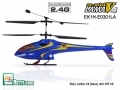 2.4G ESky Lama V4 (Blue) 4ch RTF Kit (for beginner) + FlightSIM