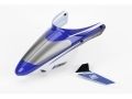 Complete Blue Canopy with/Vertical Fin for BMSR
