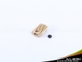 3.17mm Copper Motor Pinion Helical Gear 11T for ALZ/T-Rex 450