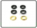 Damper Rubber/Black 80° for ALZ/T-Rex 500