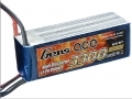 Gens Ace 22.2v 3300mAh 6S1P 30/50C Li-Polymer battery w/ T connector