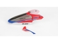 Complete Red Canopy with Vertical Fin for mCP X