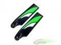 SAB BG5115 Green/White/Black 115mm Tail Blade (Goblin)