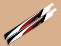 SAB 0326R Red/White/Black 525mm Hard-3D Carbon Blade