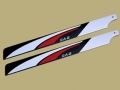 SAB 0330R Red/White/Black 600mm Hard-3D Carbon Blade