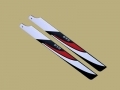 SAB 0335R Red/White/Black 620mm Hard-3D Carbon Blade