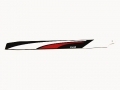 SAB 0208L 720mm CarbonFibre Main Rotor Blade for FAI / F3C