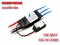 HobbyWing Guard 40A Programmable Brushless ESC + connectors