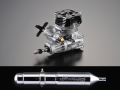 O.S. MAX-55HZ Ring Hyper 2-Stroke Engine w/ 40L Carburetor + PowerBoost Pipe