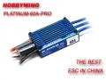 HobbyWing Platinum 60A-PRO Programmable Brushless ESC + connectors